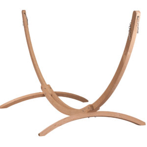 Elipso FSC Certified Larch Stand for Family & Kingsize Hammocks caramel